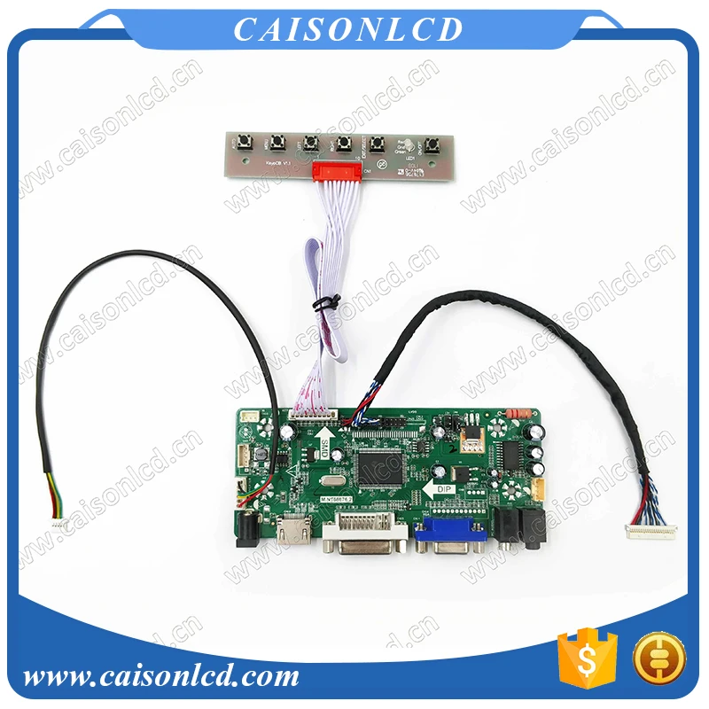 Бесплатная доставка NT68676 HDMI/DVI/VGA/аудио ЖК плата контроллера Поддержка G104S1 L01 с