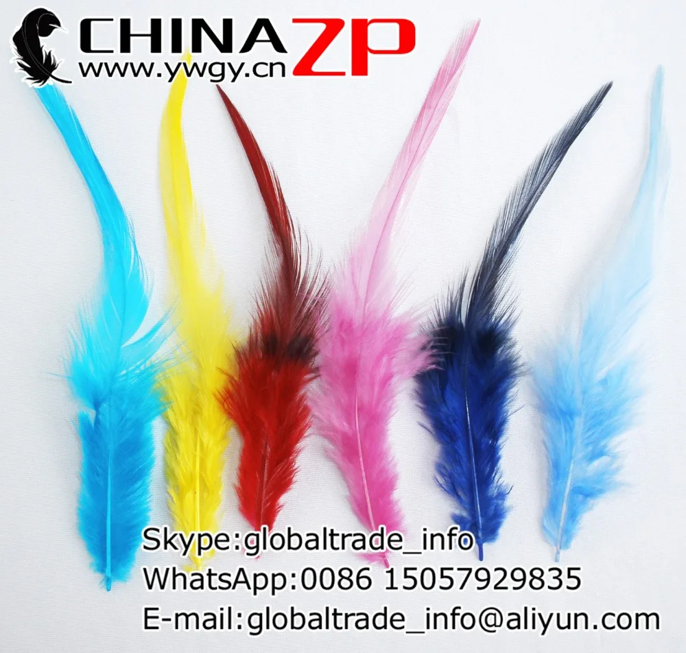 CHINAZP Factory 200 шт./лот крашеные разноцветные петушиные куриные седла перо для DIY