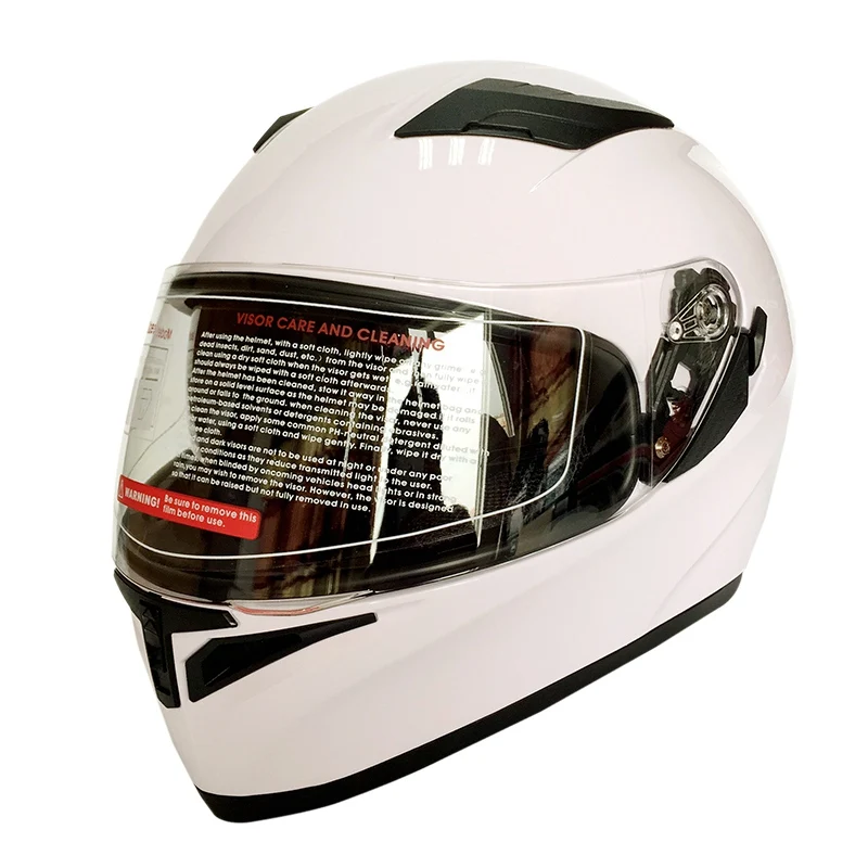 DOT Approval Full Face Motor Helmet Double Lens Motorcycle Casco Flip-up Casque Cyclegear Motorcross Off-road Head Protection | Автомобили
