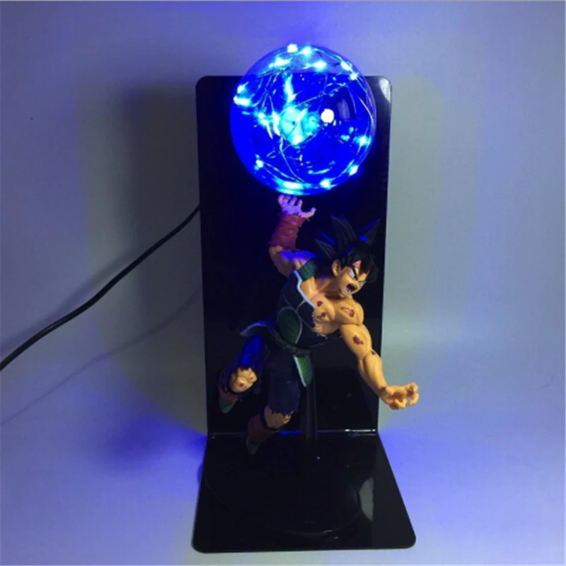 Leedome Dragon Ball Z Vegeta Son Goku светодиодная Ночная лампа освещение лампа аниме Dragon Ball Vegeta Goku ночник домашний декор Освещение