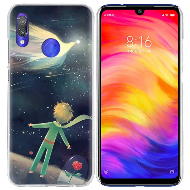Чехол Маленький принц для Xiao mi Red mi Go Note 7 8T 6 6A Pro S2 5 4X mi A1 A2 9 Note10 8 lite Play F1 жесткий чехол для телефона