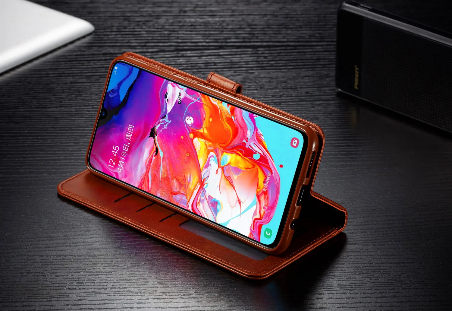 Кожаный флип-чехол для samsung galaxy A70 A60 A50 A40 A30 A20 A20E A10 Чехол кошелек чехол для телефона samsung galaxy A70 A50 A40 A30 чехол