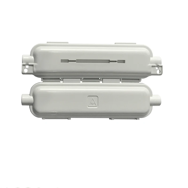 

30 pcs FTTH protective box with cold Junction connector ftth protect tubing for drop cable waterproof new material free shipping