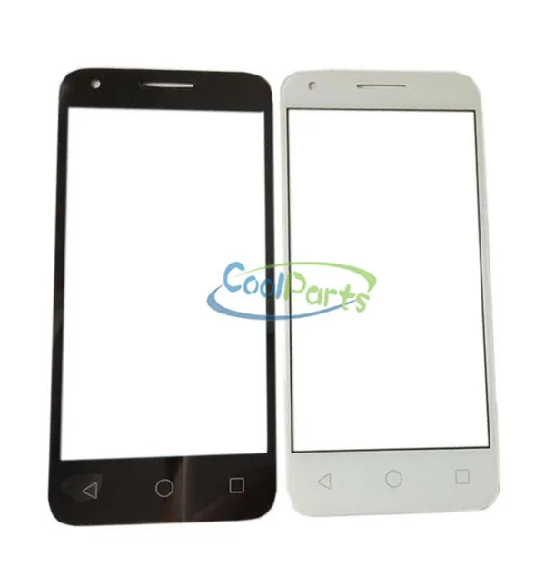 1 шт./лот 4,5 ''чехол с откидной крышкой для Alcatel One Touch Pixi 3 4,5 5019 5019D 5019A OT5019D OT 5019D 5019A OT5019 внешнее Сенсорное Панель спереди Стекло объектив