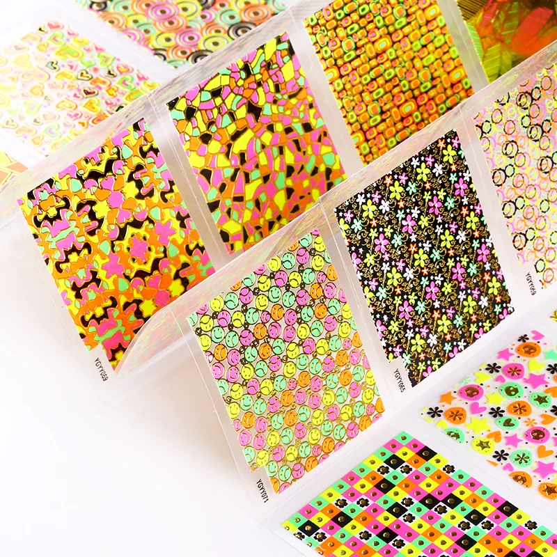 наклейки для ногтей на ногти маникюр дизайн набор маникюра 24 шт./лот 3D красоты