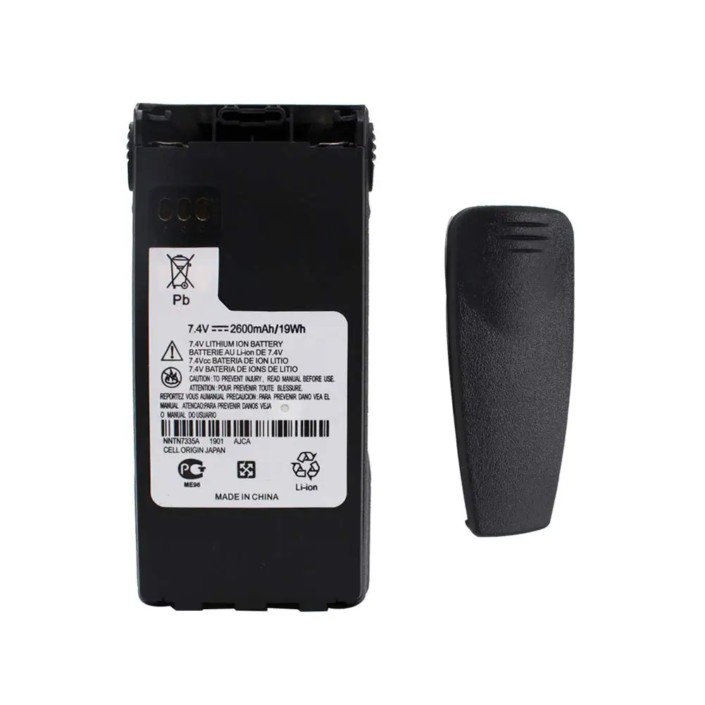 NNTN7335 NNTN9858C 2600 мАч литий ионный аккумулятор для Motorola Radio MT1500 PR1500 XTS1500 XTS2500 NTN9815 NTN9816