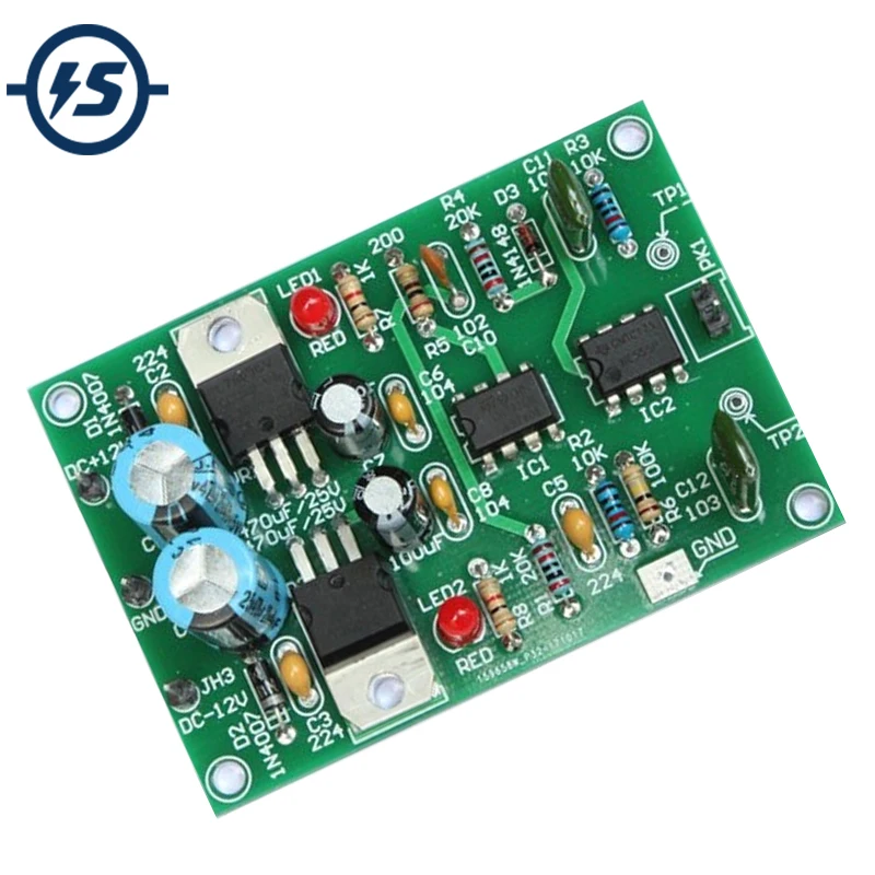 Моностабильный схемы триггера DIY Kit NE555 UA471 электронный комплект эксперимент для