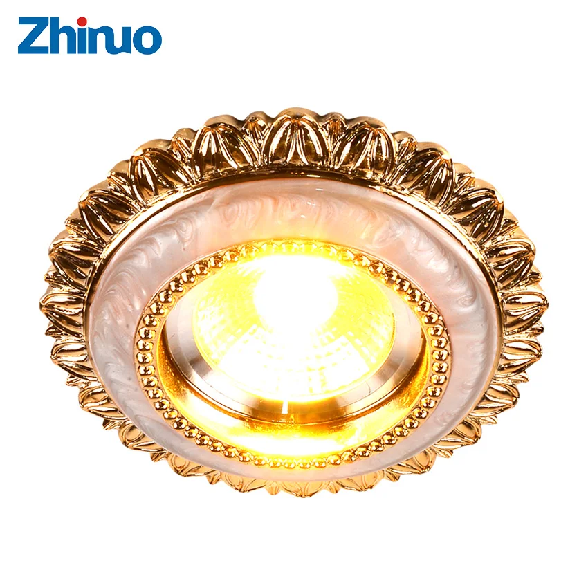 Zhinuo гостиная Европейский стиль вниз светильник светодиодный COB лампа 3 Вт