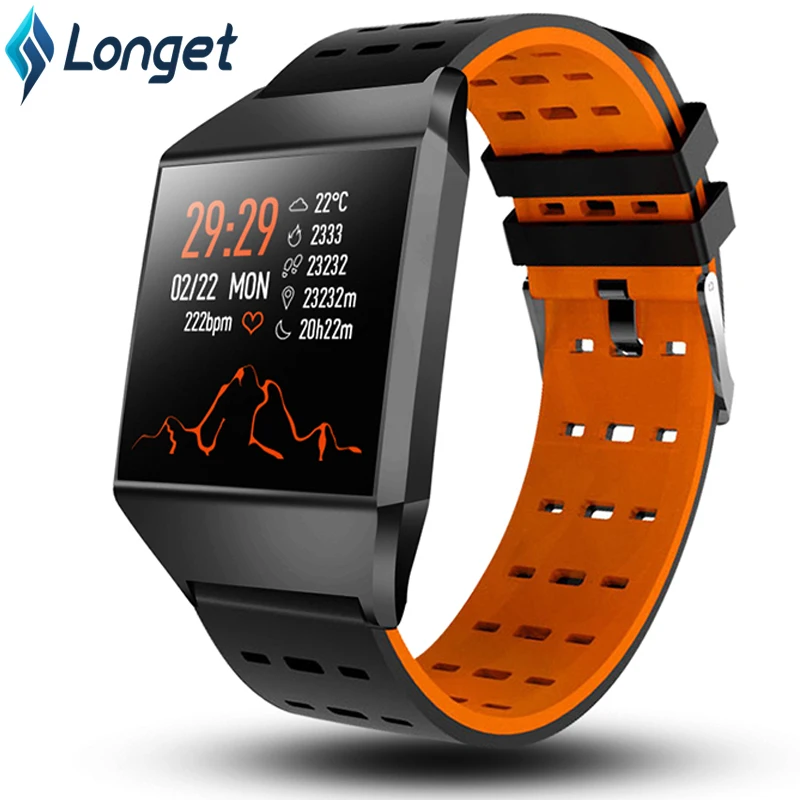 Longet умные часы W1C монитор сердечного ритма фитнес-трекер часы Bluetooth монитор сна спортивные часы для iOS Android pk fitbits