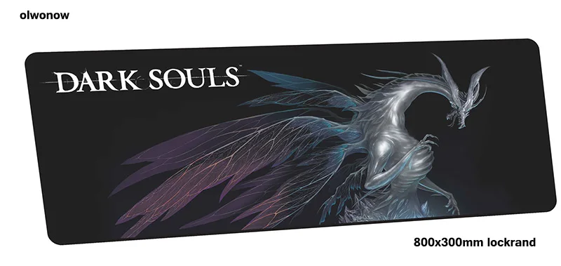 Коврик для мыши Dark Souls, большой компьютерный геймерский коврик для мыши 800x300x2 мм, высококачественный коврик для мыши, эргономичный гаджет, офисные настольные коврики