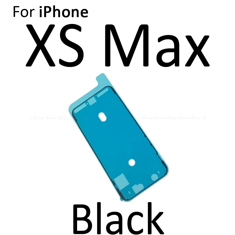 Высокое качество для iPhone 6S 7 8 Plus X XR XS Max ЖК сенсорный экран дисплей рамка водонепроницаемый предварительно вырезанный клей клейкая лента наклейка
