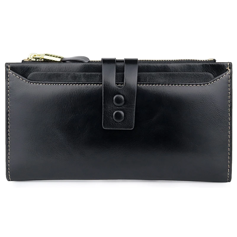 Новинка модный длинный кошелек из натуральной кожи женские кошельки с