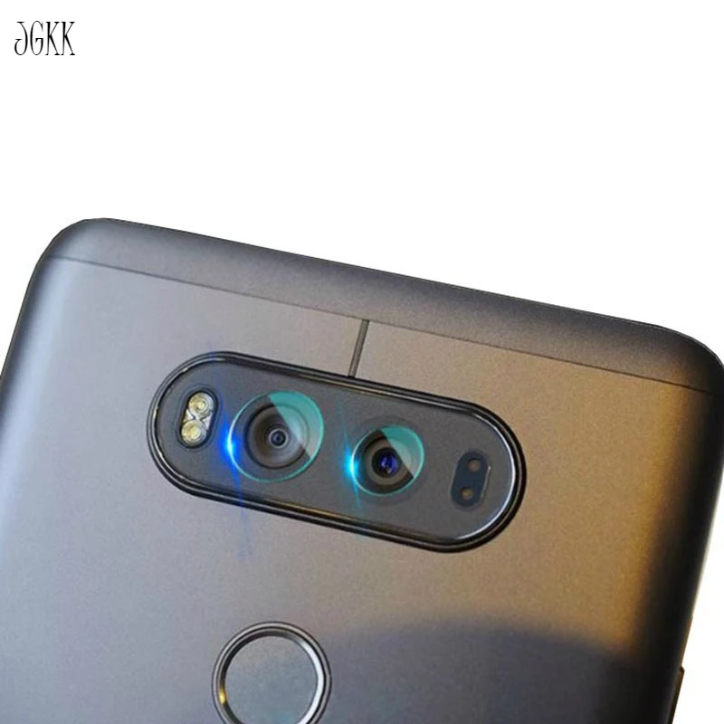 JGKK 2PCS Flexible Rear Transparent Back Camera Lens Tempered Glass Film Protector For LG V20 F800K F800L H910 Cameral | Мобильные