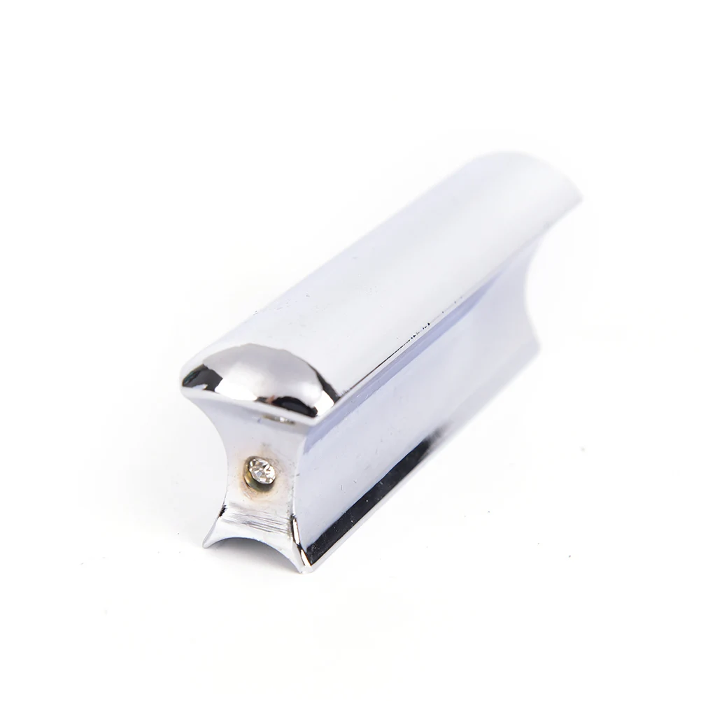 Металлический Серебряный слайдер для гитары из нержавеющей стали твердый