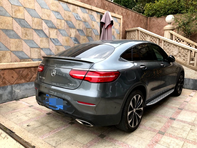 Для Mercedes-Benz GLC Class Coupe GLC300 GLC250- высококачественный АБС спойлер GLC Coupe GLC43 GLC260 задний спойлер