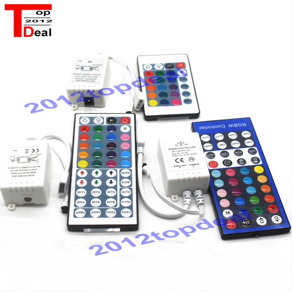 1 шт. RGBW RGB Cnontroller 12В 44Key 24key 40key ИК инфракрасный пульт дистанционного управления для