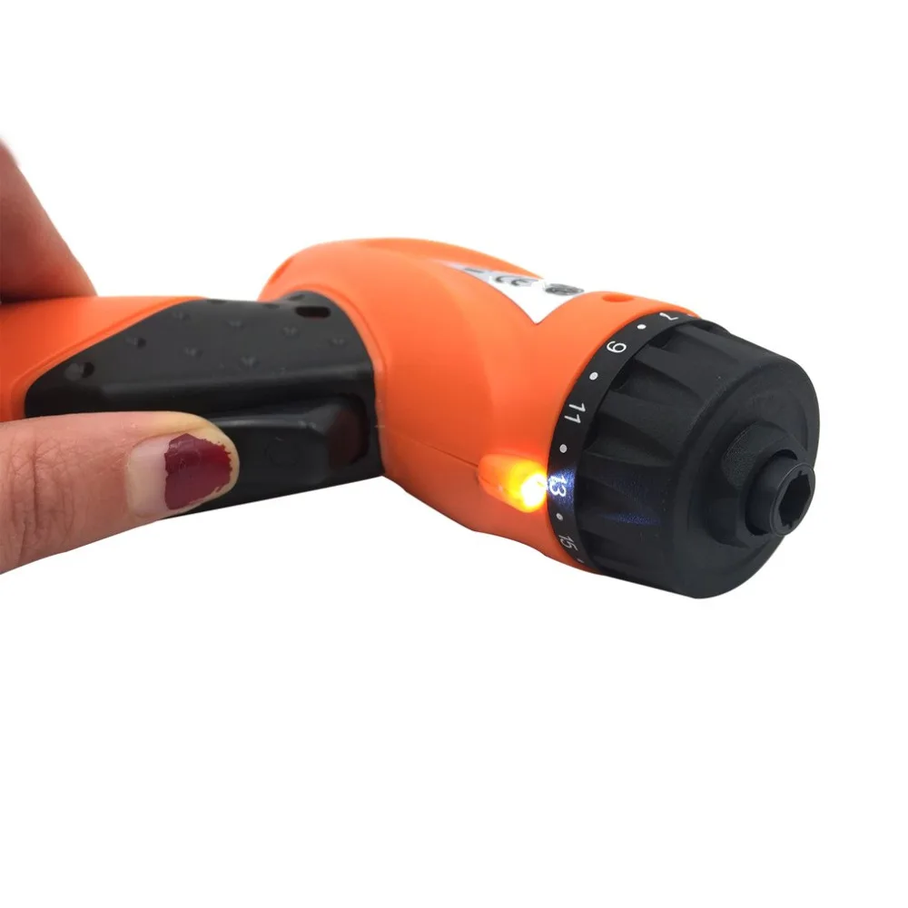 Electric Screwdriver Battery Operated Cordless Driver Bits Drill Home Useful Multi Hand Tool Flexible Bit Holder | Инструменты