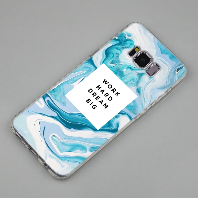 Популярный мраморный розовый Роскошный силиконовый чехол для Samsung Galaxy Note 10 Plus S8 S9