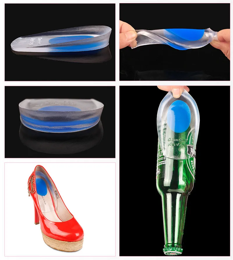 1 пара силиконовые гелевые ортопедические стельки для обуви|foot care pads|foot carefoot pad |