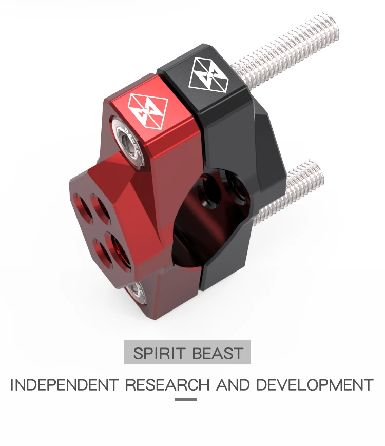SPIRIT BESST аксессуары для модификации мотоциклов, закрепляющий контур для руля, вспомогательные прожекторы, фиксированный кронштейн, ловит бампер, фиксатор