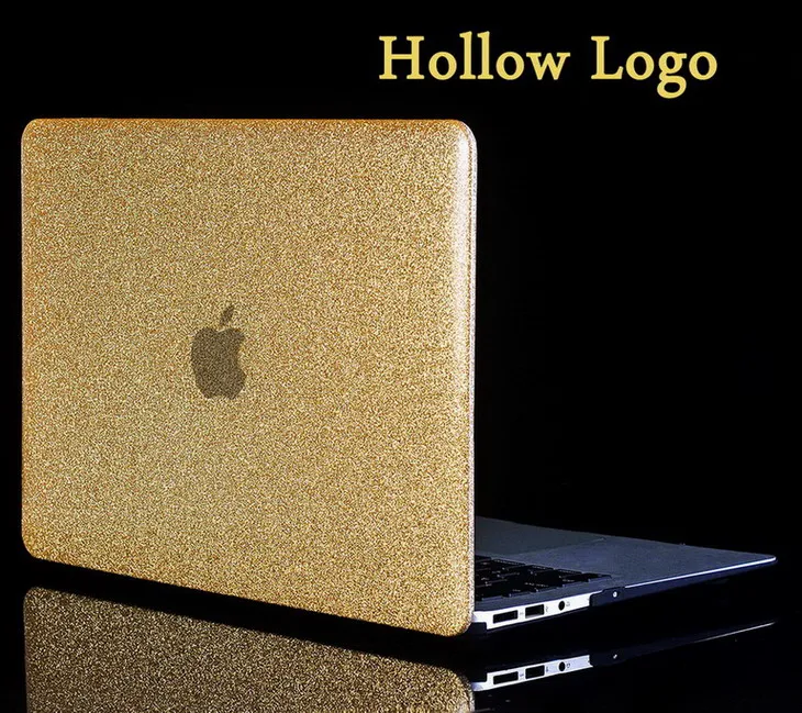sf - Gold Блестящий жесткий чехол для ноутбука Apple Macbook Air Pro Retina1" 12" 1" 15" чехол для Mac book New Air 13 New pro 13 15 Touch bar - Цвет: sf - Gold