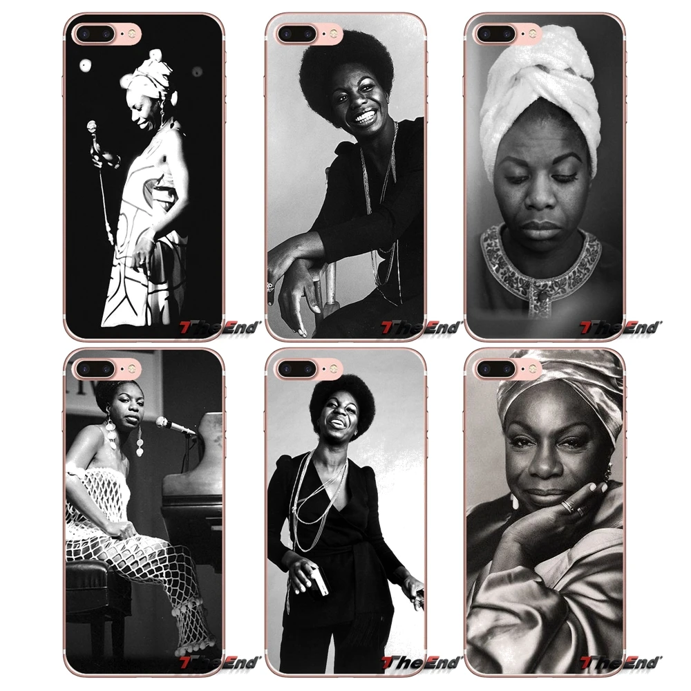 Мягкий чехол для Huawei G7 G8 Ascend P7 P8 P9 Lite Honor 4C 5X 5C 6X Mate 7 8 9 Y3 Y5 Y6 II Pro Nina Simone Jazz Music Singer|honor