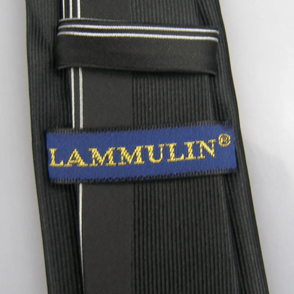 Новый мужской галстук LAMMULIN для костюма с вертикальными полосками узором пейсли