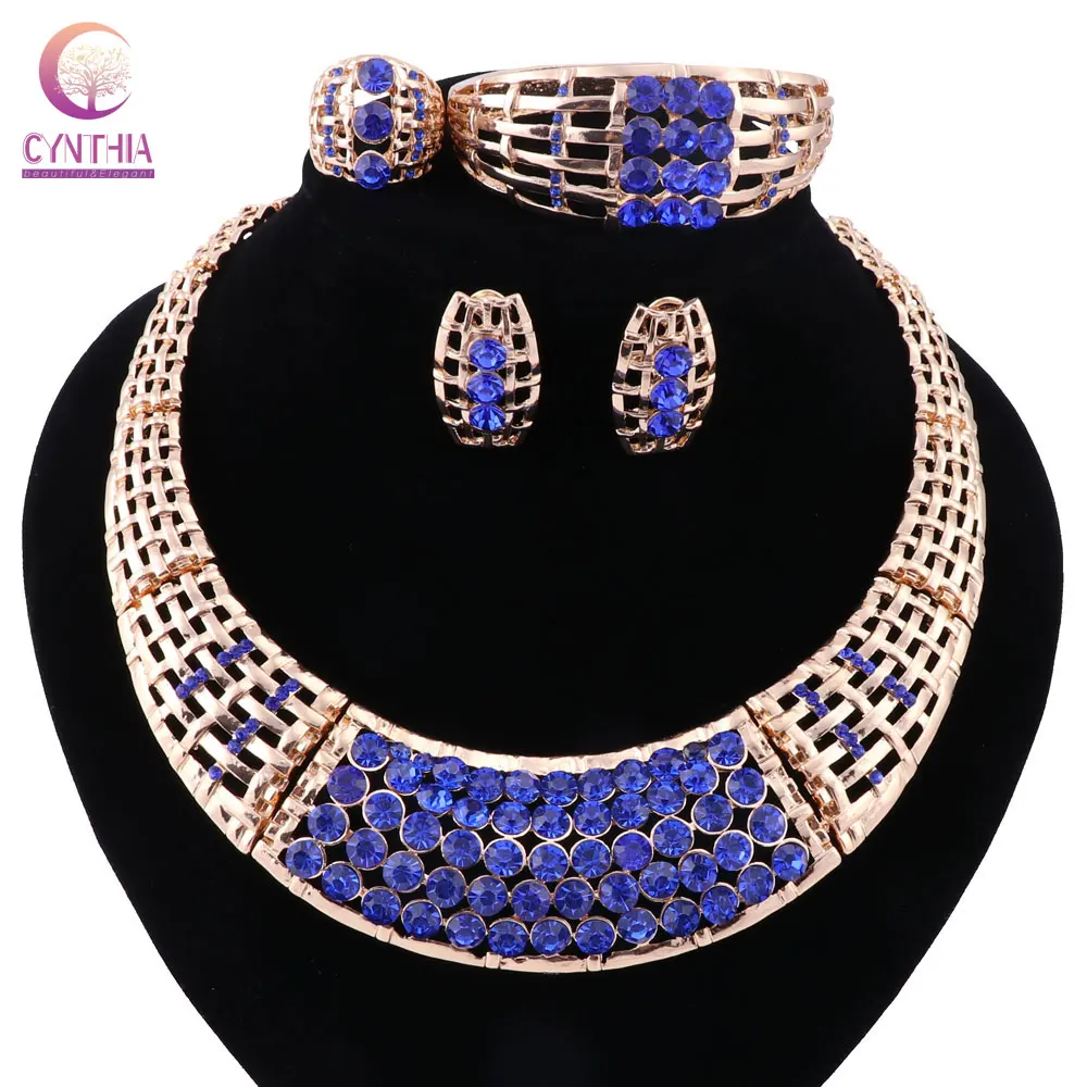 8 видов цветов женское массивное ожерелье Позолоченное серебряное ювелирное