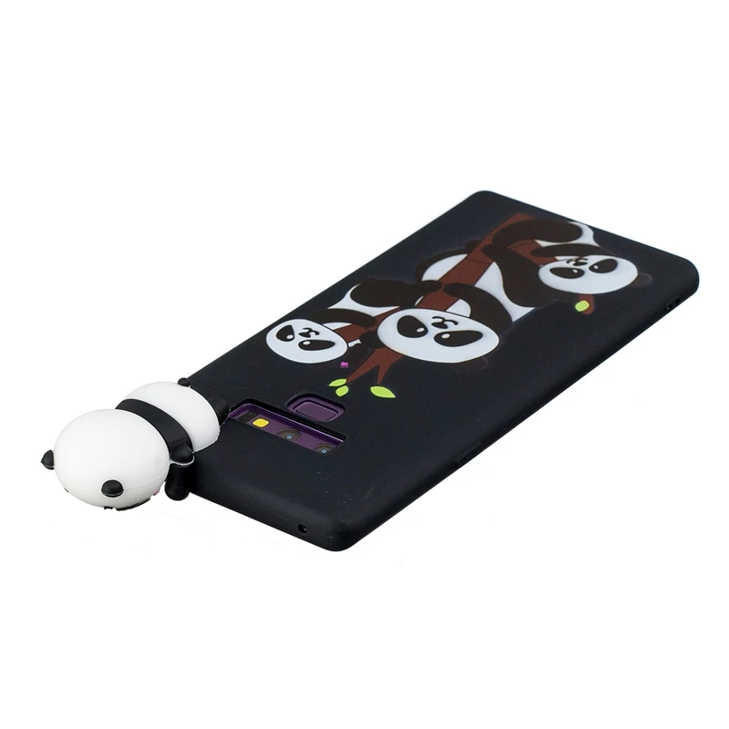 Painted Case For Samsung Galaxy Note 8 9 Protective Shell 3D Cute Silicone Back Cover Soft phone accessories |