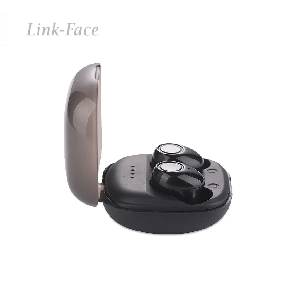 Link Face Mini TWS 5 0 Bluetooth наушники спортивные Беспроводные водонепроницаемые с