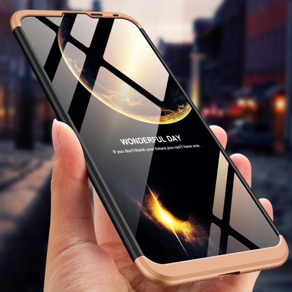 Huawei Y7 чехол Роскошный 360 градусов Полный Матовый каплевидный задний чехол s для huawei Y7 Pro DUB-LX1 DUB-LX2 Y7 Prime
