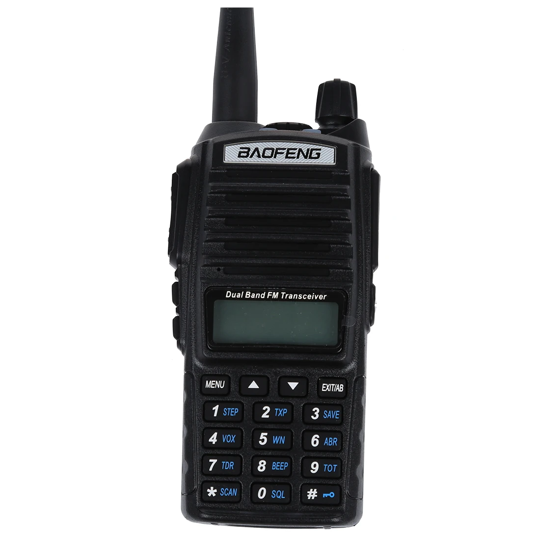 2 шт. MOOL Baofeng UV-82L VHF/UHF Ham двунаправленный портативная рация-рация с 18 см Atenna и 3000mA батарея, черный