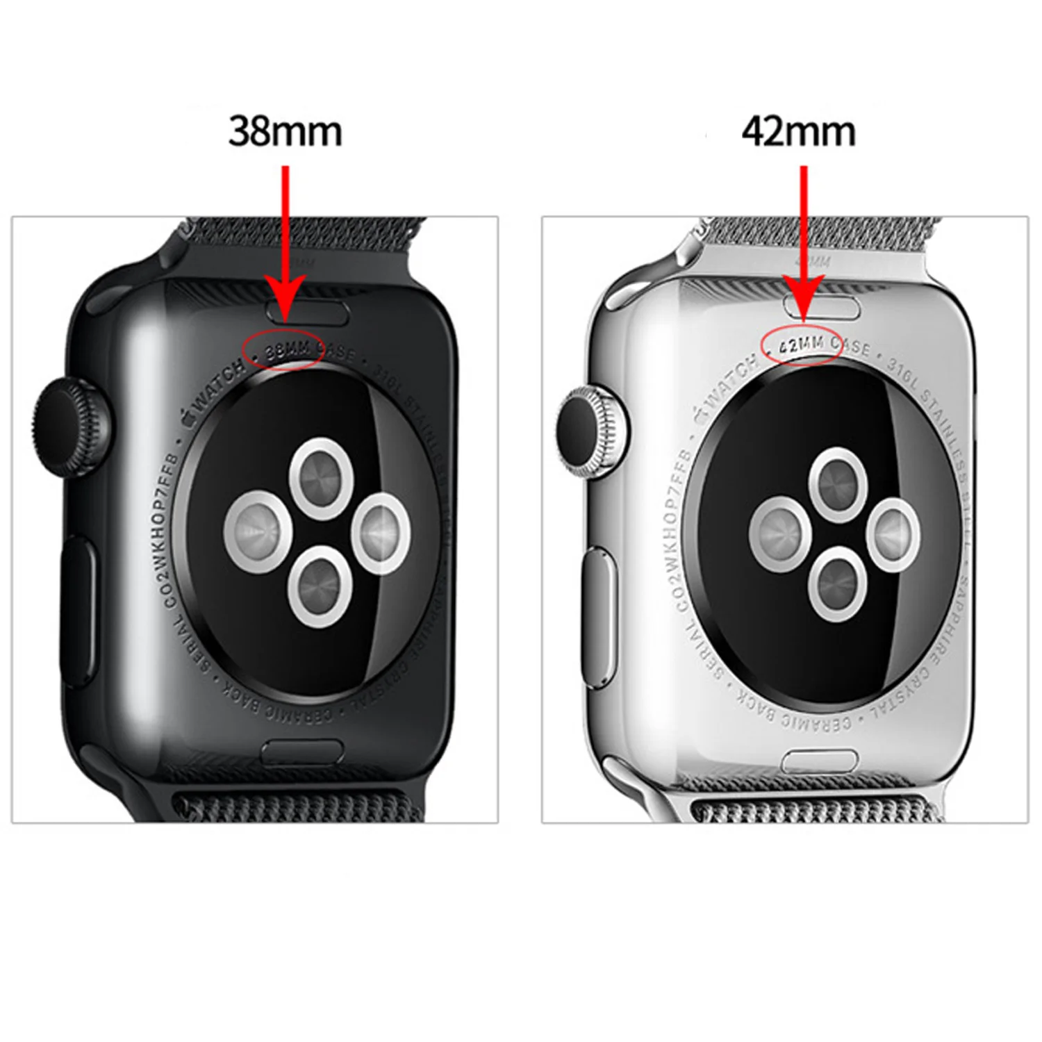 Защитная рамка Besegad из алюминиевого сплава чехол для Apple Watch iWatch Series 2 3 38 мм 42