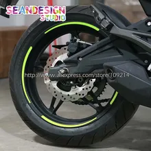 Для BMW Yamaha Honda Ducati Kawasaki Aprilia MV Agusta Бенелли колеса стикеры