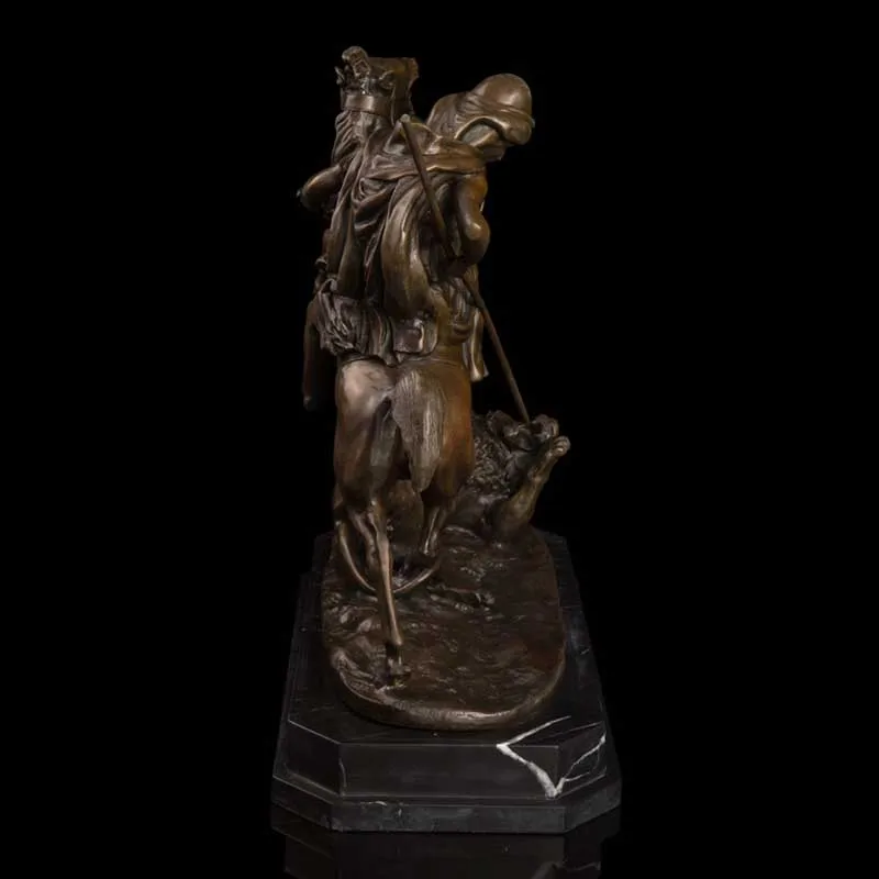 ATLIE бронзовая скульптура римские воины статуи Металл книги по искусству Декор