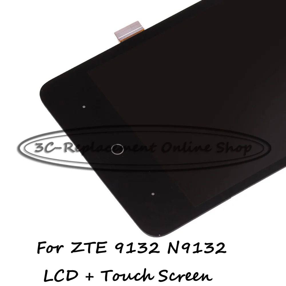 Черный ЖК дисплей + TP Для ZTE 9132 N9132 престиж TD LTE Дисплей с сенсорным экраном Экран