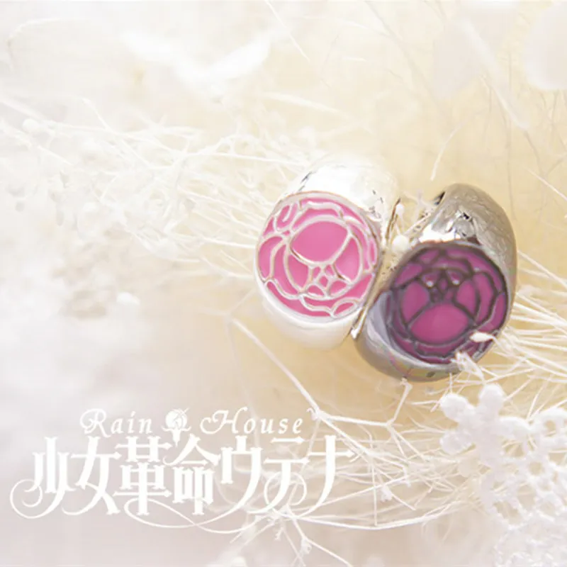 Революционная девушка Utena Tenjo драгоценный камень Косплей Аниме кольцо значок