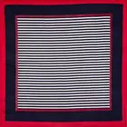 Шарф из натурального шелка, Женская бандана, женский шарф в полоску для волос, женская шелковая повязка на голову, Модный женский квадратный шелковый шарф-маска для лица