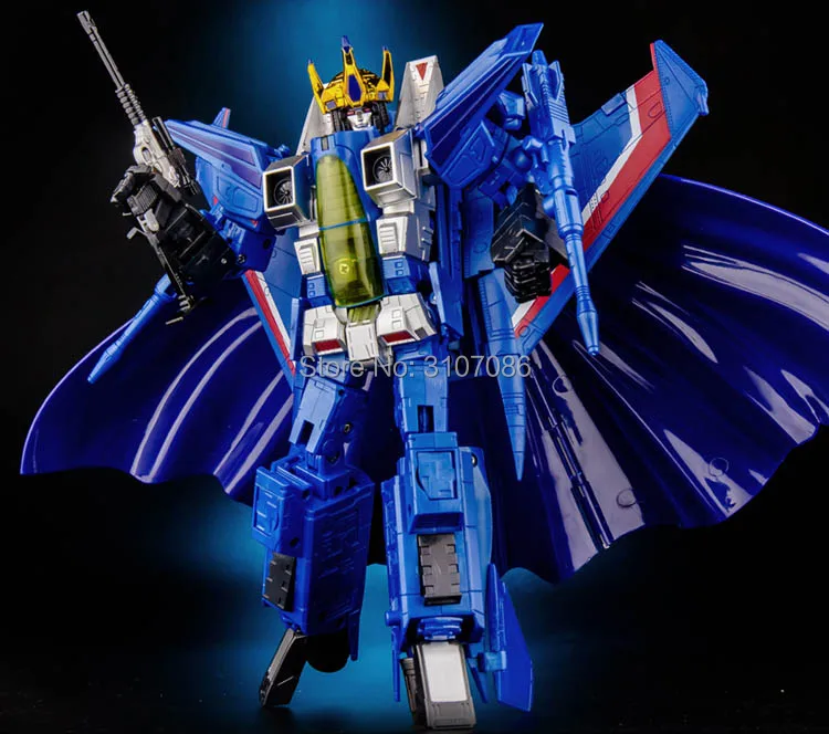 Трансформация G1 MP11 MP-11 STC Ramjet thandt Thunder Six Brother F15 Air-Craft Fighter сплав негабаритных фигурка Робот Игрушки