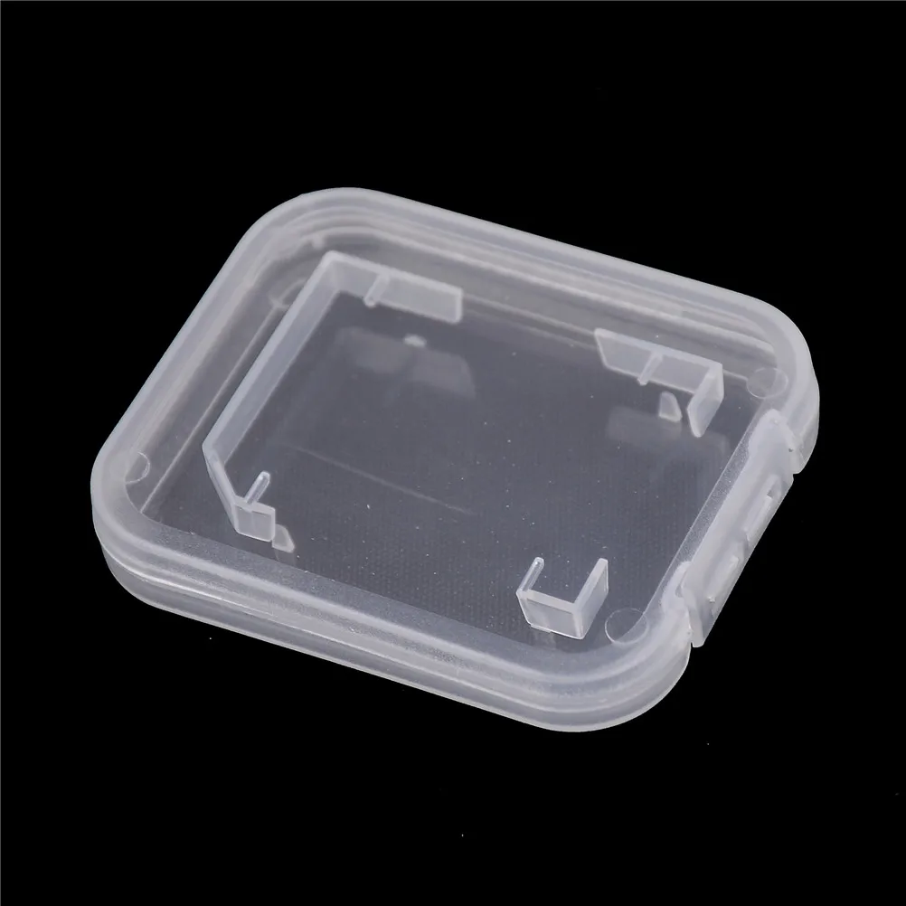 10 шт./лот Чехол для карт памяти SD SDHC протектор прозрачный пластиковый ящик