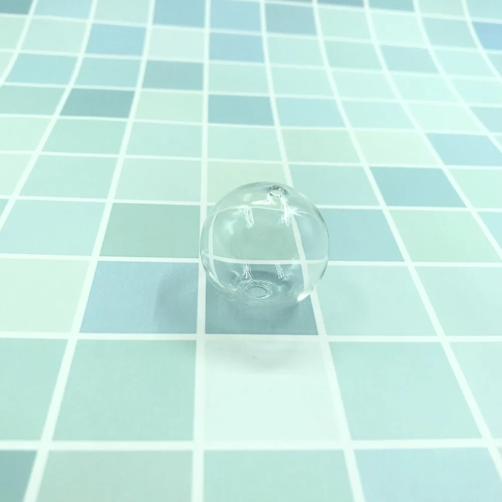 Стеклянный шар с двойным отверстием 5 шт./лот 25 мм стеклянная бутылка пустая