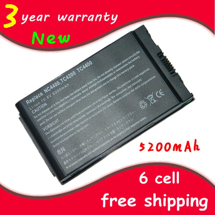 Аккумулятор для ноутбука HP/Compaq NC4200 4200 NC4400 TC4400 TC4200 381373 001 383510 001|battery for hp|laptop battery