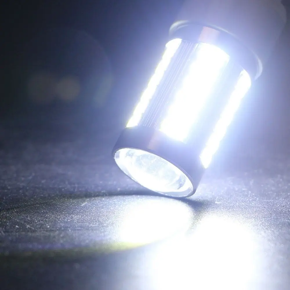 3157 3156 T25 33SMD светодиодный DRL Epistar 33 5730 чипы красный светодиодный задний фонарь стоп-сигнал светильник сигнала поворота обратный лампы P27/7 Вт P27W PY27/7 Вт