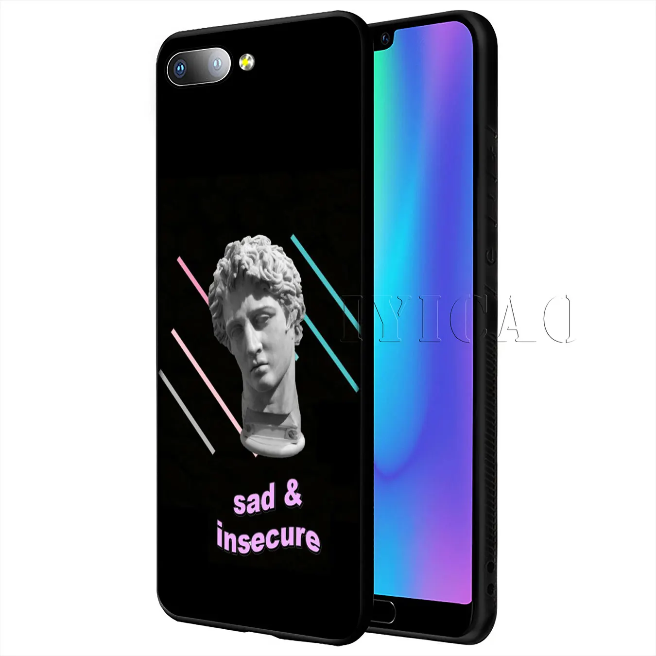 Great art aesthetic van Gogh Mona Lisa David love Case for Huawei Y9 Y7 Y6 Prime 2019 Honor 20 8C 8X 8 9 9X 10 Lite 7C 7X 7A Pro |