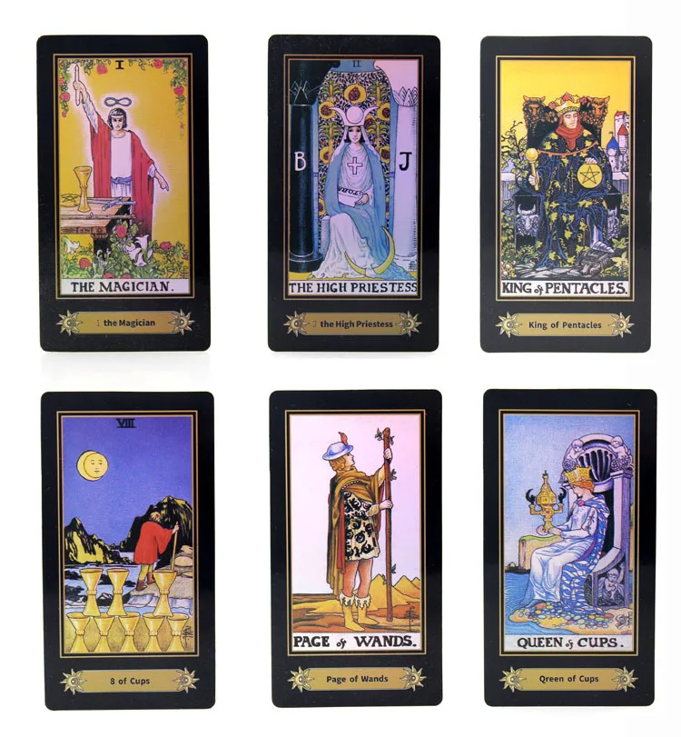 Английская колода Таро A. E. waite Tarot гадание Таро Семейные развлечения с английским руководством