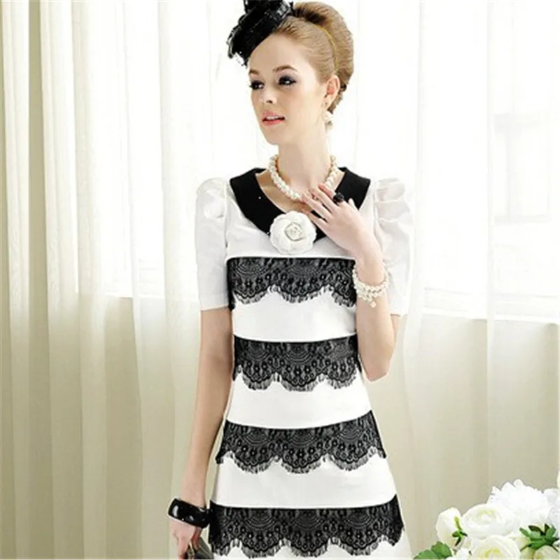 Free shipping Polyamide Eyelash Lace Fabric Lace Trim Black White Multipurpose Garment DIY Tools 300cm x 10cm 1 Piece