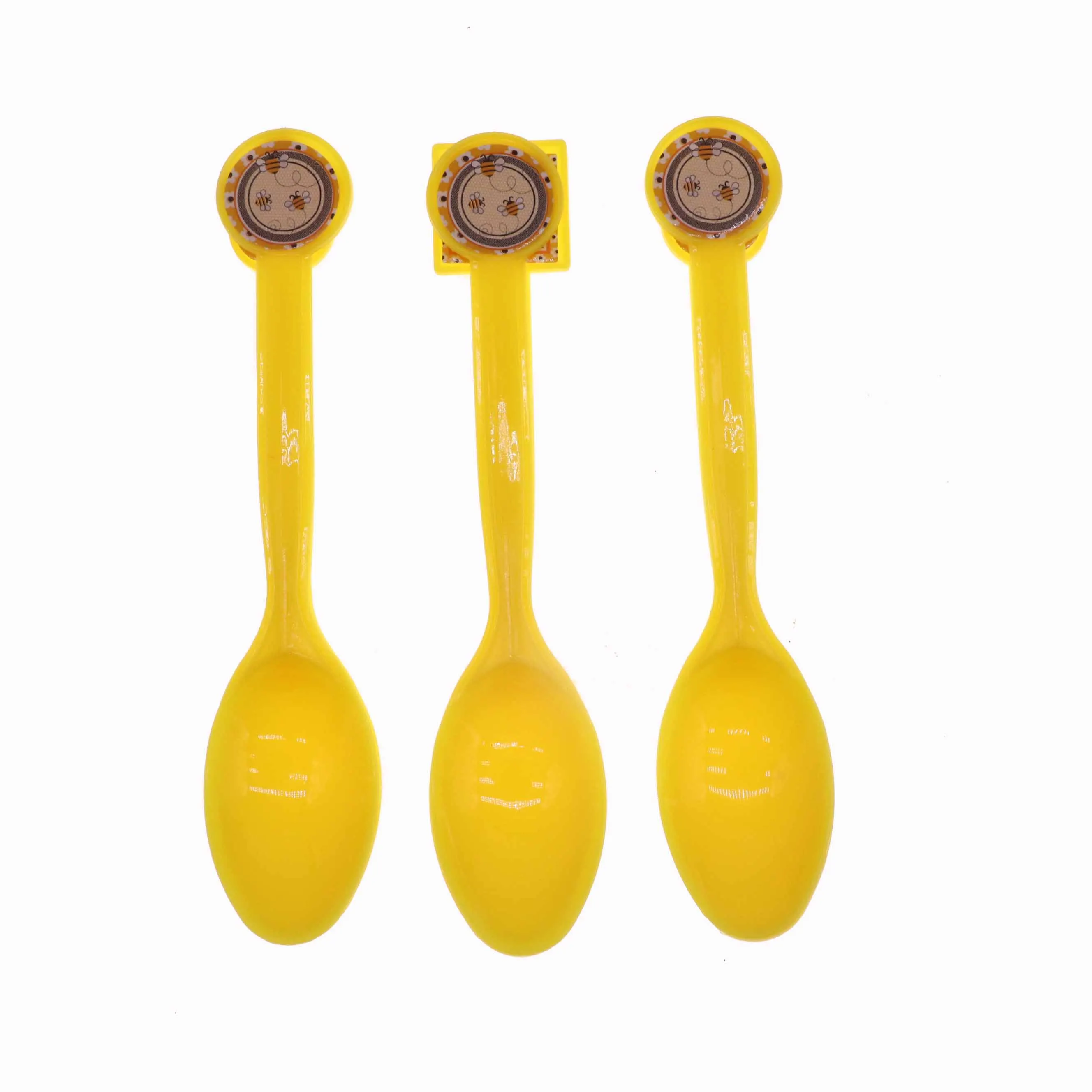 Spoon10pcs Бабочка пчела тематическая вечеринка на день рождения орнамент Детские Банные вечерние принадлежности одноразовая Салфетка под тарелку кружку баннер - Цвет: Spoon10pcs
