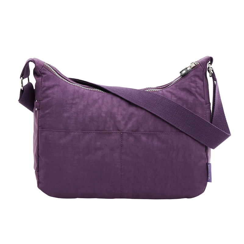 High quality Nylon bag Women Messenger Bags Women Bag Waterproof Nylon Ladies Shoulder Crossbody Bags sac a main bolsa feminina - Цвет: Фиолетовый
