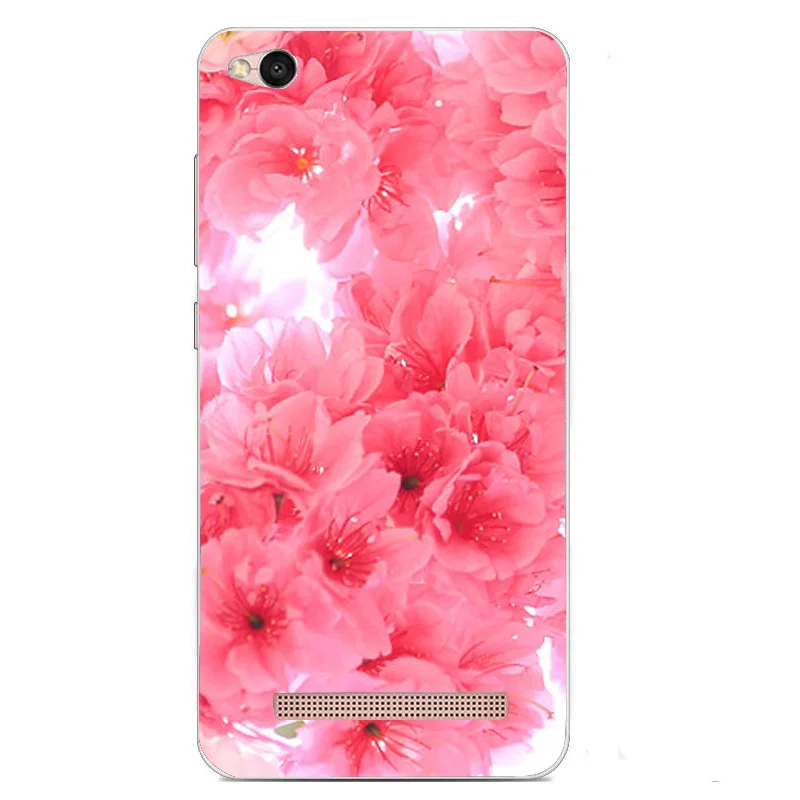 Phone Cases For Xiaomi Redmi note 4 4A 4X Marble Series Mickey Unicorn Case Soft Cover Flower note4 4x |