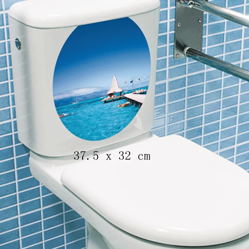 Наклейка Zs 34*46 см, крышка для унитаза, подставка для унитаза, крышка для унитаза, наклейка для унитаза, украшение для дома, аксессуары для ванной комнаты - Цвет: m21001